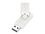 Флеш-карта USB 2.0 8 ГБ Квебек, белый - миниатюра - рис 2.