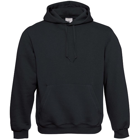 Толстовка Hooded, черная - рис 2.