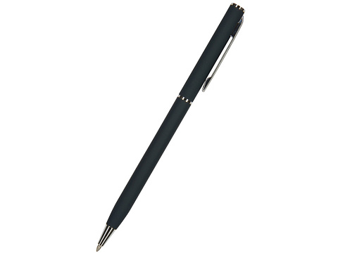 Ручка шариковая автоматическая BrunoVisconti® PALERMO цвет корпуса сине-черный, soft-touch, 0.7 мм