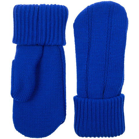 Варежки Knit Beat, синие - рис 2.