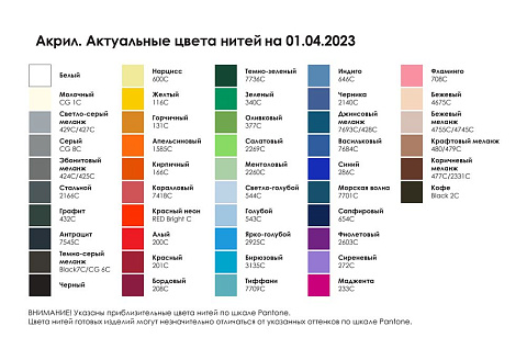 Шарф Tricksy Classic Net, XXL на заказ, акрил - рис 3.