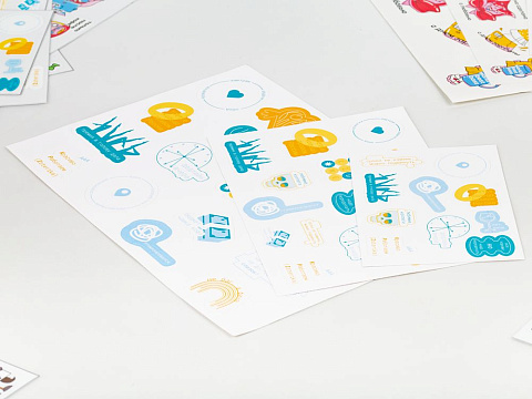 Наклейки из ПВХ Sticker Pack на заказ, M - рис 5.
