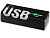 Флеш-карта Rotate Metallic USB 2.0 на 4 Gb, черный - миниатюра - рис 4.