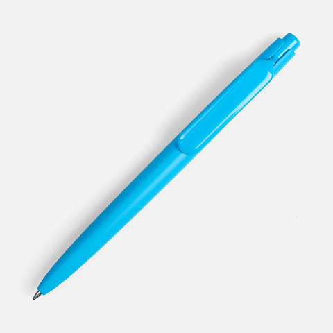 Ручка шариковая Prodir DS11 PMP, голубая - рис 3.