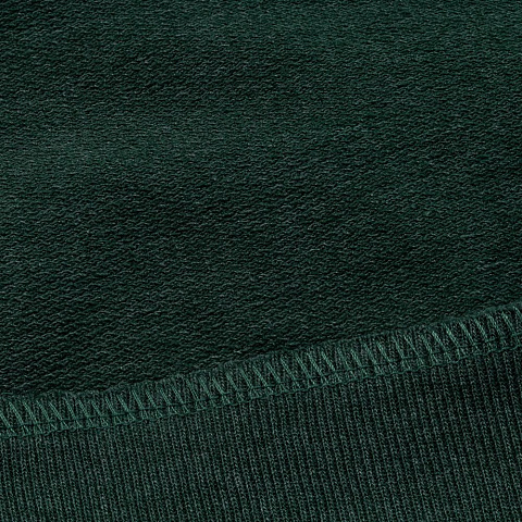 Толстовка с капюшоном унисекс Hoodie, темно-зеленый меланж - рис 6.