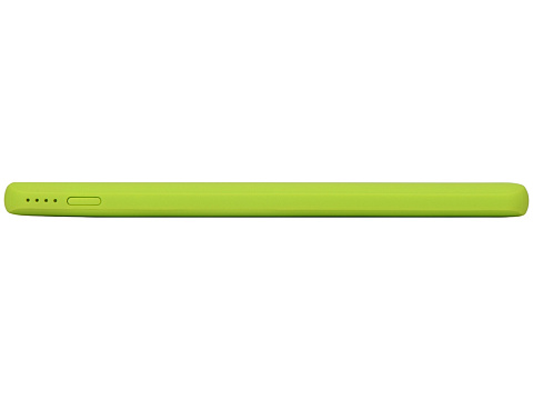 Портативное зарядное устройство Reserve с USB Type-C, 5000 mAh, зеленое яблоко - рис 5.