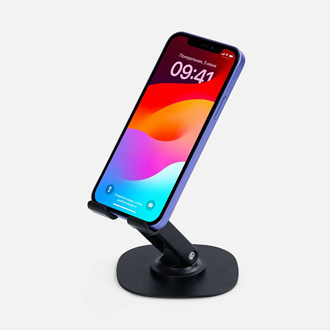 Подставка для смартфона Smartic Light, черная - рис 7.
