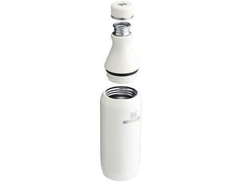 Бутылка для воды Stanley All Day Slim объемом 350 мл - Cream - рис 2.