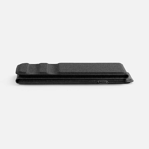 Подставка для смартфона с беспроводной зарядкой Kickstand, серая - рис 7.