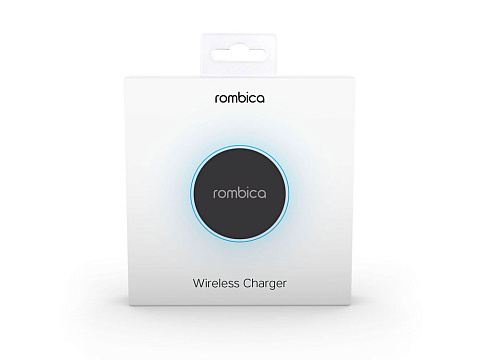Беспроводное зарядное устройство Rombica  NEO Core Quick c быстрой зарядкой, черный (с лого) - рис 4.