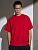 Футболка Oversize Premium, красная - миниатюра - рис 9.