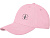 Бейсболка Davis, 6 панелей, light pink - миниатюра - рис 4.