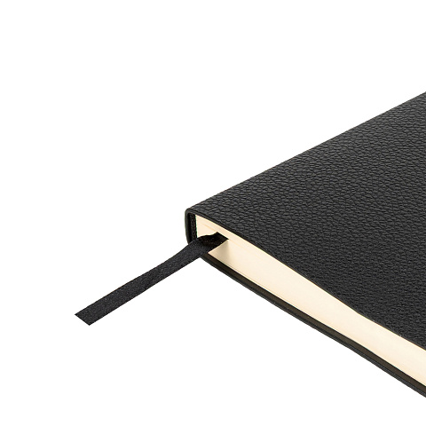 Ежедневник недатированный А5 с папкой для документов Вена, черный - рис 4.