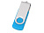 Флеш-карта USB 2.0 16 ГБ Квебек, голубой - миниатюра