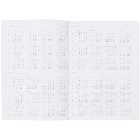 Ежедневник Favor Metal, недатированный, голубой - рис 5.