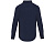 Carnelian мужская рубашка из поплина - Navy Blue - миниатюра - рис 3.