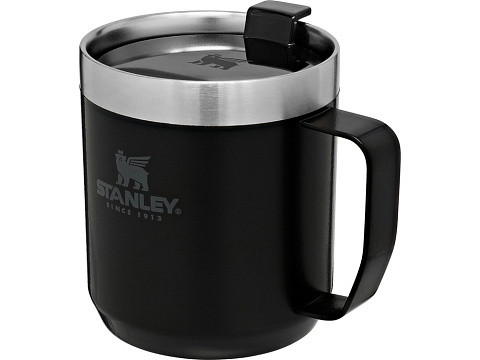 Stanley Classic походная кружка объемом 350 мл - сплошной черный - рис 3.