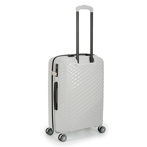Чемодан TORBER СЕЛИГЕР, серый, полипропилен, 66 х 47 х 26 см, 56 л - рис 3.