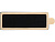 USB 2.0- флешка на 32 Гб c подсветкой логотипа Hook LED, темно-серый, синяя подсветка - миниатюра - рис 6.
