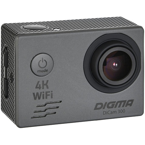 Экшн-камера Digma DiCam 300, серая - рис 2.