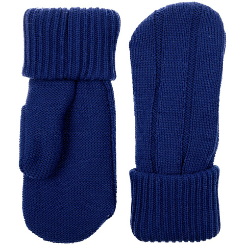 Варежки Knit Beat, темно-синие - рис 2.