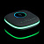 Bluetooth колонка с беспроводной зарядкой и подсветкой Terrafonic, серая - миниатюра - рис 13.