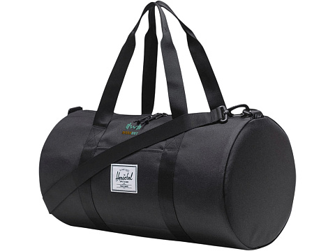 Herschel Classic™ спортивная сумка из переработанного материала объемом 27 л - сплошной черный - рис 3.