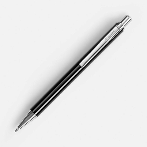 Ручка шариковая Arvent Glossy, черная - рис 3.