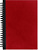 Ежедневник Notera Maxi, недатированный, красный - миниатюра