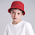 Панама Havana детская, красный - миниатюра - рис 2.