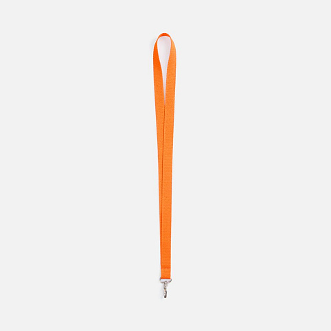 Лента для бейджа Pin, светло-оранжевая - рис 2.