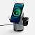 Bluetooth-колонка с беспроводной зарядкой Droid, серая - миниатюра - рис 3.