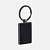 Брелок Gun Metal Leather Rectangle, графитовый - миниатюра - рис 2.