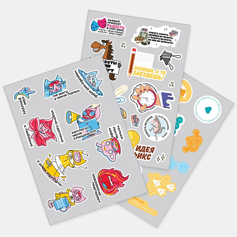 Наклейки UV-DTF Stiker Pack на заказ, S - рис 2.