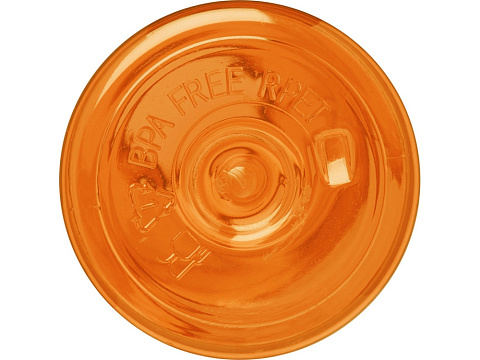 Бутылка для воды Sky из переработанной пластмассы объемом 650 мл - Оранжевый - рис 4.