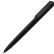 Ручка пластиковая шариковая Taper Solid, матовый черный