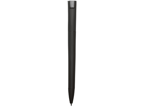 Ручка пластиковая soft-touch шариковая Zorro, черный - рис 4.