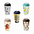 Стакан с крышкой Tumbler на заказ, S - миниатюра