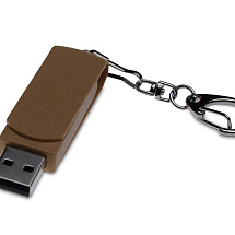 Флешка USB 2.0 Варуна на 128 ГБ, коричневый