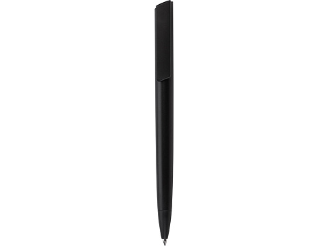 Ручка пластиковая шариковая Taper Solid, матовый черный - рис 2.