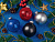 Стеклянный елочный шар Christmas bauble, черный металлик, с серебристым колпачком в черной коробке - миниатюра - рис 6.