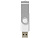 USB-флешка на 32 Гб Rotate Basic, белый - миниатюра - рис 3.
