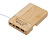 USB хаб Memo, 2*USB, 2*Type C, бамбук - миниатюра - рис 6.