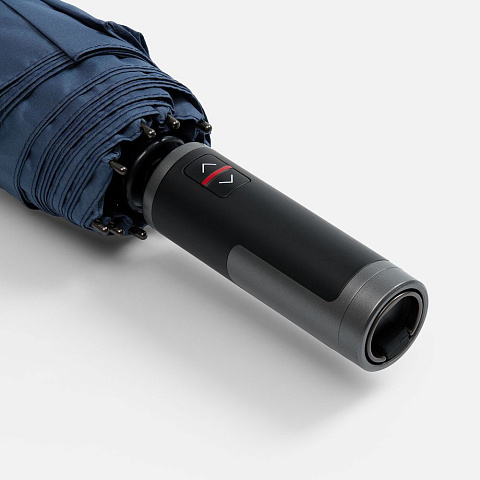 Зонт складной Regenfall, темно-синий - рис 7.