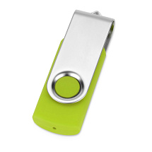 Флеш-карта USB 2.0 32 ГБ Квебек, зеленое яблоко
