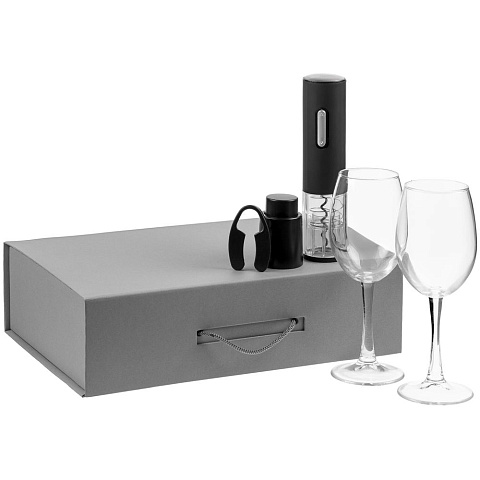 Набор Wine Case, черный - рис 2.