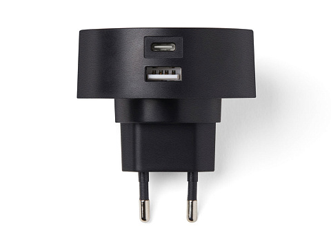 Адаптер питания USB Poweron, черный - рис 8.