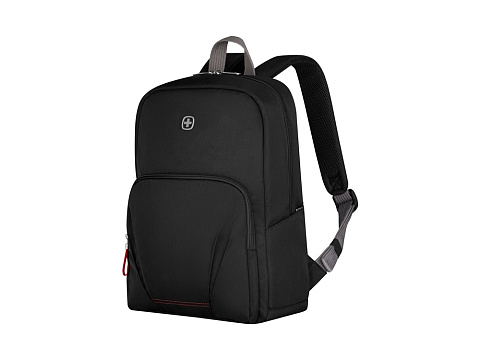 Рюкзак WENGER Motion 15.6, черный, нейлон, 31x17x42 см, 20 л - рис 2.