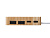 USB хаб Memo, 2*USB, 2*Type C, бамбук - миниатюра - рис 8.