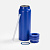Термобутылка Magnus с магнитным держателем для телефона, синяя - миниатюра - рис 4.